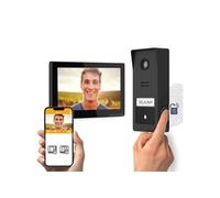 Extel Interphone vidéo Wi-Fi - Module moniteur anthracite/noir