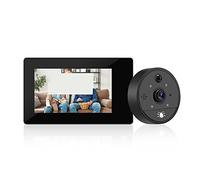 Visiophone Sans Fil Hollarm 4,3 pouces Smart Cat Eye Sonnette Tuya Vidéo Judas Caméra Nuit PIR Motion Home Security Protection