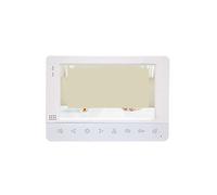 Visiophone Sans Fil Interphone vidéo 1200TVL caméra de sonnette for appartement 7 pouces moniteur Support déverrouiller la détection mouvement(J-B4-M752W)