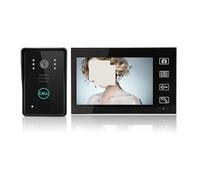 Visiophone Sans Fil Système de sécurité à domicile d'interphone vidéo sans fil HD 7 pouces