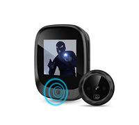 Visiophone Sans Fil Visionneuse de porte électronique cloche IR nuit judas caméra enregistrement Photo numérique visionneuse intelligente