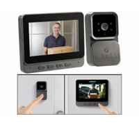 Visiophone sans fil VSA-450 avec écran IPS - coloris noir Somikon