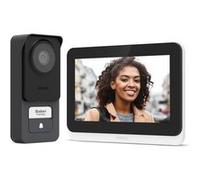 PHILIPS WelcomeEye Connect 3 Visiophone Filaire Connecté, Interphone Vidéo | Visiophone connecte WiFi double bande, 3K, ecran tactile 7", compatible Alexa Google, RFID 3 badges, vision nocturne