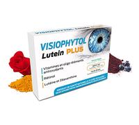 Visiophytol - Complément Alimentaire Santé des Yeux - Vue, Vision, Confort Visuel, Glaucome, Cataracte - Lutéine, Myrtille, Zeaxanthine, Sélénium