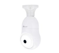 Visiotech wifi smart bulb camera E27 5W connection 2304x1296p white - NVS-IPC-BU