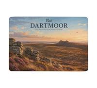 Visit Dartmoor Tapis De Chambre 150 X 100 Cm, Doux Imprimé Pour Hiver | Tapis 150 x 100 cm : adapté à une utilisation toute l'année; avec poils courts; pour petits espaces intérieurs