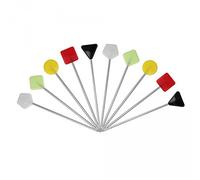 Metaltex Piques à bigorneaux en inox – Lot de 10 (7,5 cm)