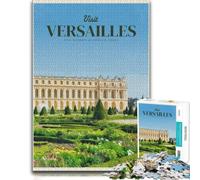 Visit Versailles Puzzle pour Adultes 1000 pièces | Des détails du motif nets - un montage clair zone par zone à son propre rythme.