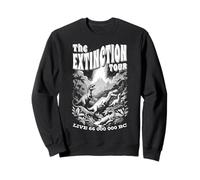 Visite de l'extinction des dinosaures : science paléontologique amusante et vintage Sweatshirt