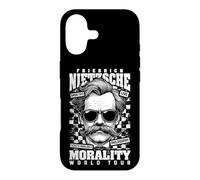 Visite de philosophie Amusante sur la moralité des philosophes nietzschéens Coque pour iPhone 17