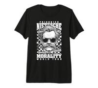 Visite de philosophie Amusante sur la moralité des philosophes nietzschéens T-Shirt Haut de Gamme