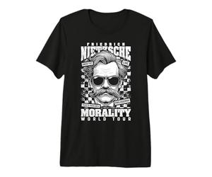 Visite de philosophie Amusante sur la moralité des philosophes nietzschéens T-Shirt Haut de Gamme