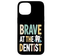 Visite Dentaire pour Enfants Brave At The Dentist Coque pour iPhone 15