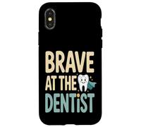 Visite Dentaire pour Enfants Brave At The Dentist Coque pour iPhone X/XS