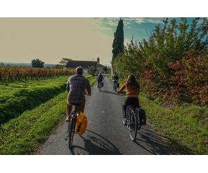 Visite des vins de Saint Emilion en E-Bike- Bordeaux Prise en charge et dépôt
