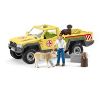 Visite du vétérinaire à la ferme