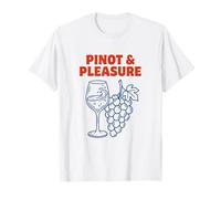 Visite du vignoble des buveurs de vin de Pinot et de Plaisir T-Shirt