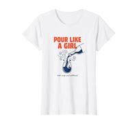 Visite du vignoble pour Boire du vin comme Une Fille T-Shirt