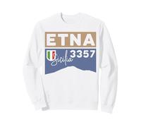 Visite du Volcan de l'Etna Palerme en Sicile Cadeaux de randonnée Italienne Sweatshirt