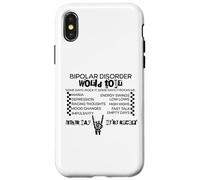Visite Mondiale des Troubles bipolaires Coque pour iPhone X/XS
