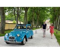 Visite privée des vins de Margaux et du Médoc en voiture Citroën classique