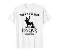 Visite Senior de This Old Man Still Rocks T-Shirt