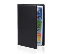 Visitenkarten- Mappe für 120 Karten Kreditkarten Visitenkartenmappe Visitenkartenbuch Kundenkarten Organizer Visitenkartenbuch Kartenetui Visitenkarten-Organizer für Kreditkarten Visitenkartenbuch