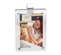 Visiteur de Voiture de Voiture Porte-Photos - Clip magnétique Acrylique Transparent, Organisateur de Garniture intérieure compacte, Cadre Photo Robuste pour Les véhicules | Accessoires de Voyage pour