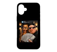 Visiteur inattendu de la Porte d'entrée John Pork Tung Sahur AI Meme Coque pour iPhone 16 Plus