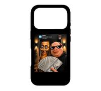Visiteur inattendu de la Porte d'entrée John Pork Tung Sahur AI Meme Coque pour iPhone 17 Pro