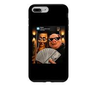 Visiteur inattendu de la Porte d'entrée John Pork Tung Sahur AI Meme Coque pour iPhone 7 Plus/8 Plus