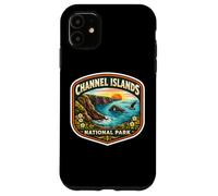 Visiteur Souvenir du Parc National des îles Anglo-normandes en Californie Coque pour iPhone 11