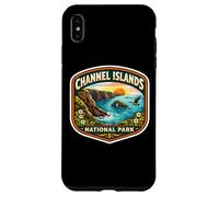 Visiteur Souvenir du Parc National des îles Anglo-normandes en Californie Coque pour iPhone XS Max