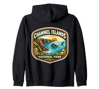Visiteur Souvenir du Parc National des îles Anglo-normandes en Californie Sweat à Capuche