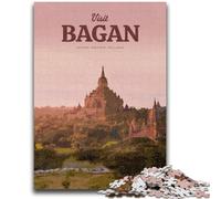 Visitez Began JigsawPuzzle 1000 pièces pour Adolescents, Jeu Familial Anti-Stress, défi Difficile, Cadeaux pour Amis et Famille, 1000 pièces (26x38cm)
