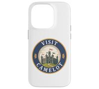 Visitez Camelot King Arthur Funny History Coque pour iPhone 14 Pro
