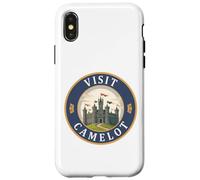Visitez Camelot King Arthur Funny History Coque pour iPhone X/XS