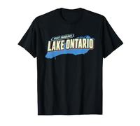 Visitez Fabulous Lake Ontario Vintage Travel Design T-Shirt