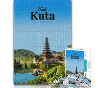 Visitez Kuta Puzzles 1000 pièces pour Adultes et Adolescents, Jouets éducatifs et Anti-Stress, adaptés à la décoration de Bureau 38x26cm