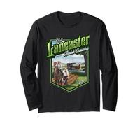 Visitez Lancaster Pennsylvania Amish Country Est 1760 Logo Manche Longue