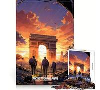 Visitez l'arc de Triomphe ! Puzzle de 1000 pièces pour Adolescents, Stimulant la logique et la détente, Amusant et aux découpes nettes, (38x26cm)