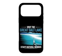 Visitez Le Grand Bateau à Voile Salt Lake Marina Utah Tourist Coque pour iPhone 17 Pro Max