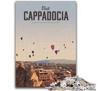Visitez Les Puzzles Cappadoce pour Adolescents 1000 pièces, Jouets stimulants, décoration Murale, Cadeaux d'anniversaire et de Noël Uniques 1000 pièces (26x38cm)