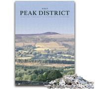 Visitez Les Puzzles du Peak District pour Adultes et Adolescents, Aidez Le Cerveau à exercer des Jouets addictifs pour cultiver la Patience Décoration Parfaite 1000 pièces (26x38cm)