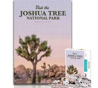 Visitez Les Puzzles Joshua Tree pour Adultes 1000 pièces, Un Jeu Stimulant et Un Jeu Familial idéal comme Cadeau pour Toute la Famille 38x26cm