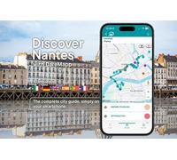 Visitez Nantes à votre rythme sans groupes ni horaires fixes grâce à votre téléphone portable.