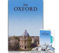 Visitez Oxford Jigsaws 1000 pièces pour Adultes, Jeu Stimulant et Jeu Familial avec des pièces entièrement emboîtables de Formes aléatoires 38x26cm