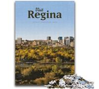 Visitez Regina Jigsaws 1000 pièces pour Adolescents, Jouets de Jeu stimulants, Chaque pièce est Unique - Jeu Amusant en Famille Stimulant 2000 pièces (70x100cm)