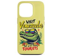 Visitez Venezuela We Live from Tourists Crocodile Funny Joke Coque pour iPhone 13 Pro