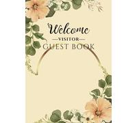 Visitor Guest Book: A Visitor’s Companion for Memorable Stays. 110 Pages, 7" X 10" Inches